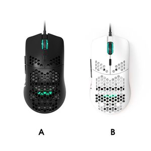 Souris Ajazz AJ390R ordinateur portable USB filaire Modes de travail de jeu souris bureau ergonomique 7 touches pilote souris optique gratuite accessoires informatiques