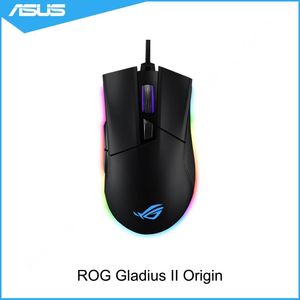 Souris ASUS ROG Gladius II Origin Gaming Mouse 12000DPI Aura RGB Éclairage Ergonomique Souris Filaire Pour Ordinateur Portable