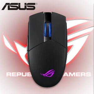 MICE ASUS ROG STRIX IMPACT II BLUETOOTH GAMER WIRESS GAMER 16000 DPI 2,4 GHz USB Double connexion Aura Sync PC Jerry Mouse Wire RGB