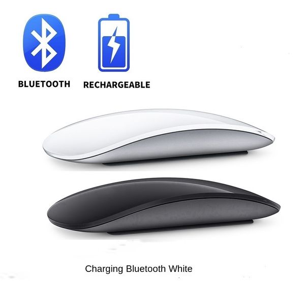 Souris Bluetooth Compatibilité de souris sans fil souris MUTE MUTE MAGIC Magic Laser Ergonomic pour MacBook iPad Office Home 230301