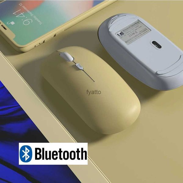 Ratones Bluetooth Mouse para iPad Samsung Matepad Lenovo Mipad Android Tableta Batería Wireless Laptop H240407