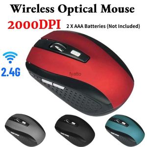 MICE Bluetooth Wireless Mouse 2,4 GHz Ratonwireless instelbare DPI 6-knop optisch met USB-ontvanger PC Accessoire H240407