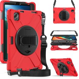 Mice Case for Xiaomi Mi Pad 5 6 Pro Mipad5 11 Inch 2021 Shockproof Kids Safe Pc + Silicon Stand with Shoulder Strap Tablet Cover