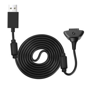 Câble de charge de souris pour Xbox 360 GamePad Wireless Remote Controller 1,8M USB Charger Adapter Chargeur Remplacement Cables