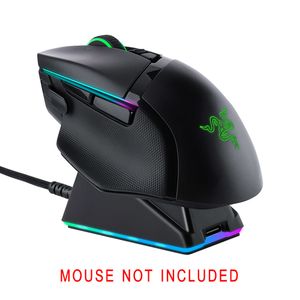 Ratones Chroma RGB Base de carga para Razer Wireless Mouse DeathAdder V2 Pro Naga Viper Ultimate y Basilisk 230804