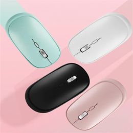 Muizen CHYI Mini Bluetooth Draadloze Muis USB Optische Dual Mode Mause Ergonomische Gaming Muizen Voor PC Laptop Tablet Computer Kantoor Thuis