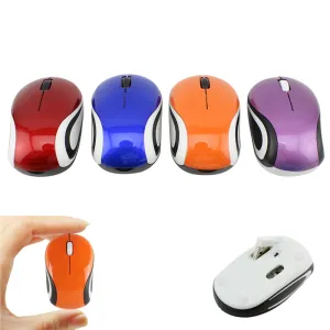 Souris chyi wireless souris mini 1600dpi 3d jeu optique souris usb informatique de jeu de jeu pour ordinateur portable tablette de bureau