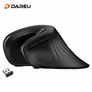 Souris DAREU Souris sans fil verticale ergonomique 2,4 GHz Peau optique 6 boutons Souris de jeu confortables avec DPI réglable pour ordinateur 230831