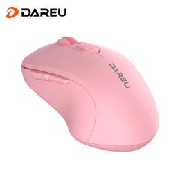 Muizen DAREU Gaming Muis 2.4G Draadloze Muis 1600 DPI Dualmode Mous Draagbare Muizen voor Kantoor Gamer