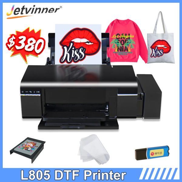 Souris Dtf imprimante pour Epson L805 Dtf t-shirt impression Hine transfert direct Film imprimante pour tissu sweats à capuche chaussures A4 Dtf imprimante