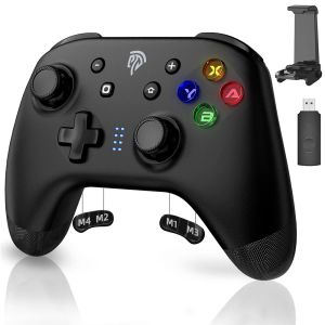 MICE EASYSMX GamePad inalámbrico, controlador de juegos Bluetooth, compatible con Nintendo Switch, PC Computer, Steam Deck, Android, iOS