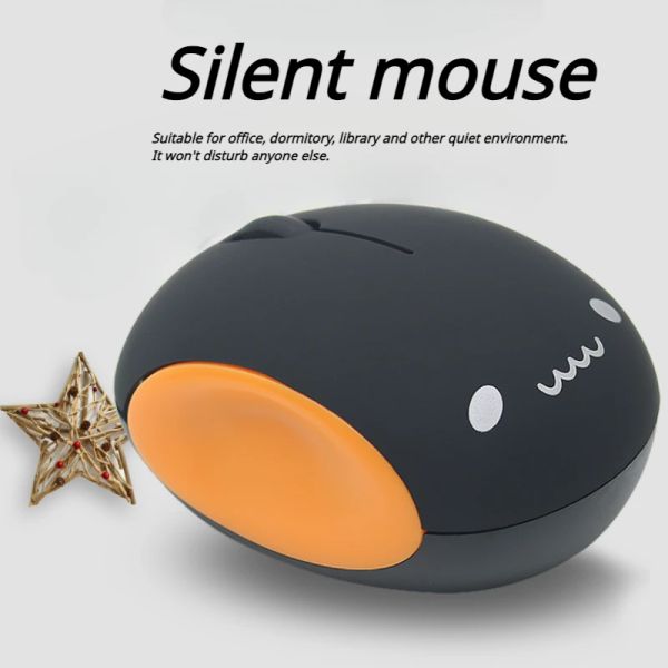 Souris Echome souris sans fil Bluetooth charge double mode dessin animé silencieux mignon pour petite main fille universelle accessoires d'ordinateur portable de bureau