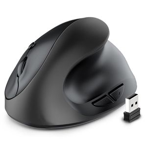 Muizen Ergonomische Verticale Muis 2.4G Draadloze Rechterhand Computer Gaming Muis 6D USB Optische Muis Gamer Muis voor Laptop