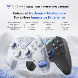 Rates Flydigi Apex 4/Vader 3 Pro Wireless Gaming Controler Elite Force Trigger para PC Palworld/Switch/Mobile/TV Box GamePad