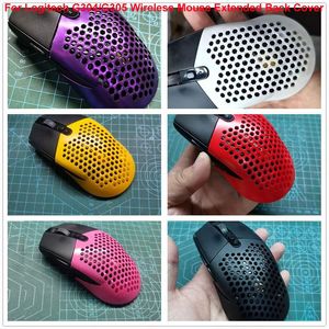 Muizen voor Logitec G304 G305 Magic Modified Hollow Wireless Mouse 3D Printing Shell Batterij Cover Gewichtsverlies Hars Nylon Achterbedekking