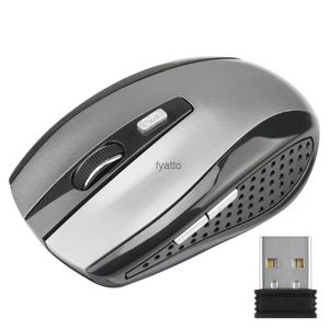 GAME MICE GAME 2,4 GHz Wireless Mouse USB Receiver Pro Gamer adapté à PC ordinateur portable Ordinateur de bureau 6-Button Optical H240407