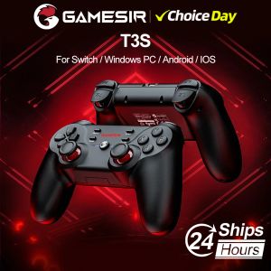 MICE GAYSIR T3S Bluetooth 5.0 Wireless GamePad Switch Game Controller pour Nintendo Switch Android iOS PC Controle Computer TV Box