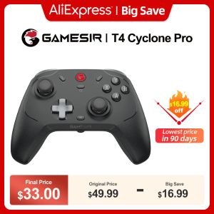 MICE GAYSIR T4 Cyclone Pro Wireless Switch Controller Bluetooth GamePad avec effet Hall pour Nintendo Switch iPhone Android Phone PC