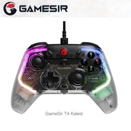 MICE GAYSIR T4 KALEID GAMING CONTRÔLER GAMEPAD WIRED avec effet Hall s'applique à Nintendo Switch Windows PC Steam Android TV Box