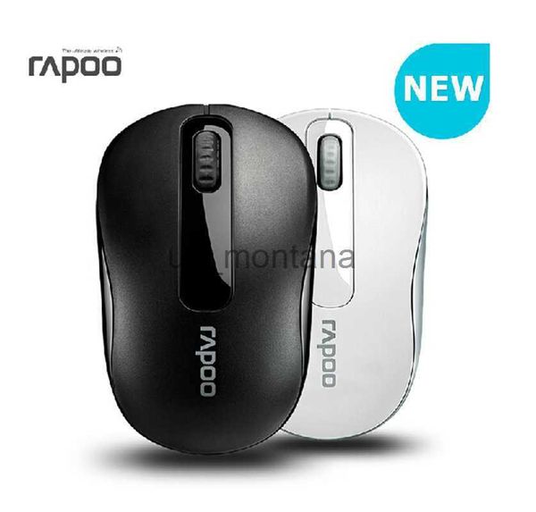 Ratón genuino Rapoo M10 24Ghz Mini ratón óptico inalámbrico para computadora portátil Computadora de escritorio Periféricos Pc Ggaming Ratones J230606