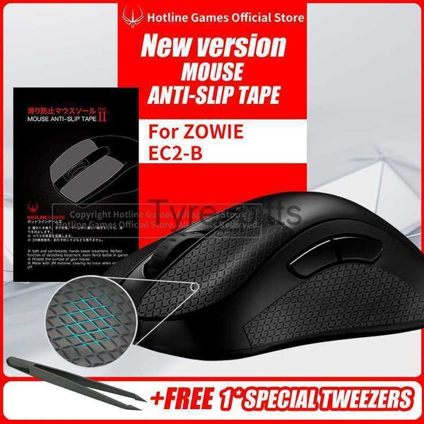 Souris Hotline Jeux Souris Bande Antidérapante pour Zowie Ec2-b Ec2b Souris Tapis Résistants à la Sueur Côté Souris Autocollants Antidérapants Souris Patins X0807