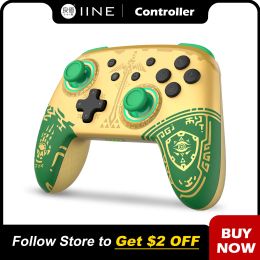 MICE IINE GOLDENGREEN WIRESS SEAL UP NFC Contrôleur compatible Nintendo Switch / OLED