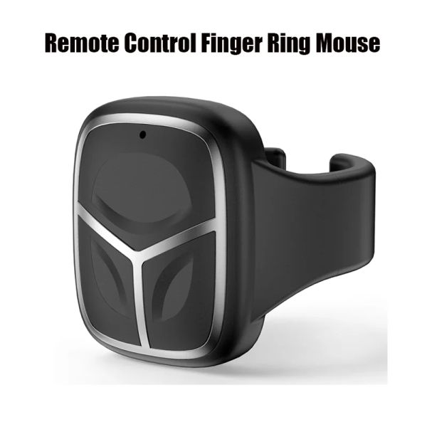 Ratones Control remoto inteligente Bluetooth anillo de dedo ratón inalámbrico ratón recargable adecuado reloj vídeo ratones para regalo