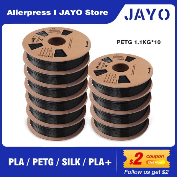 MICE JAYO ABS / PLA META / PETG / SILK / TPU / WOOD / RAINBOW / MARBRE 3D Filament d'imprimante 1,75 mm 10 Roule