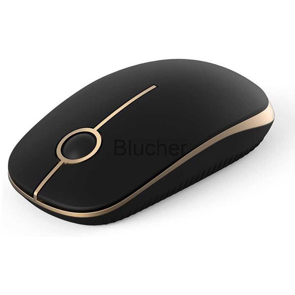 Mäuse Jelly Comb 24G Slim Mouse Wireless mit Nano-Empfänger Tragbare optische geräuschlose Mäuse für Notebook PC Laptop Computer MacBook l2310