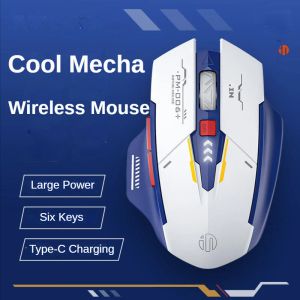 MICE M6P Ergonomic Gaming Mouse Wireless Mouse LED Light Mouse Gamer Gamer Mice Luminous USB Computer Souris pour ordinateur de bureau PC Gaming