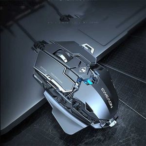 MICE GAMING MÉCANIQUE MONIE ERGONOMIQUE REMIDE RVAT METAL DU METAL 12800 DPI Souris d'ordinateur câblé USB pour ordinateur portable PC Gamer Mause Y240407