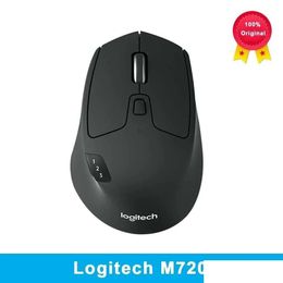 MICE MICE NIEUW M720 Wireless Mouse 2.4GHz Bluetooth 1000DPI Gaming Unifying Dual Mode Mtidevice Office voor PC T221012 Drop Delivery Com