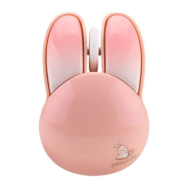 Souris MOFIIWireless Silent Mouse Cute Rabbit Design 2 4 GHz avec mini récepteur USB optique pour ordinateur portable PC ordinateur portable 231117