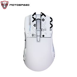 Souris Motospeed Darmoshark N3 Sans Fil Bluetooth Filaire 3 Mode Gaming Esports Souris 26000DPI PAM3395 Ordinateur Bureau Pour Ordinateur Portable 230712