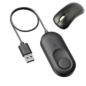 Ratones Mouse Jiggler Controlador USB Free Indetectable Mouse Jiggler para computadora 3 velocidades Mouse Mover Simular Mouse 1 Pc USB Mouse Jiggler