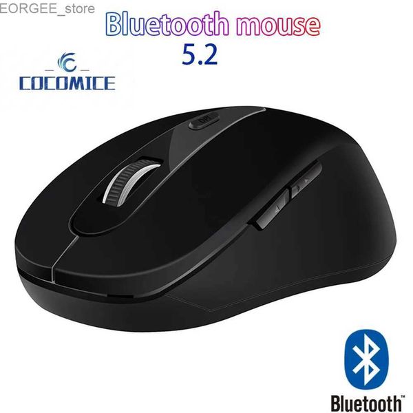 MICE MUTE Bluetooth Mouse pour iPad Samsung Huawei Android Windows Tablet UltraHin Gaming Wireless Mouse pour ordinateur portable PC Y240407