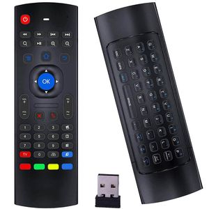 Souris MX3 Air Mouse Mini clavier Télécommande sans fil 2 4G Mouche multifonctionnelle avec apprentissage infrarouge pour Android Smart TV Box 230706