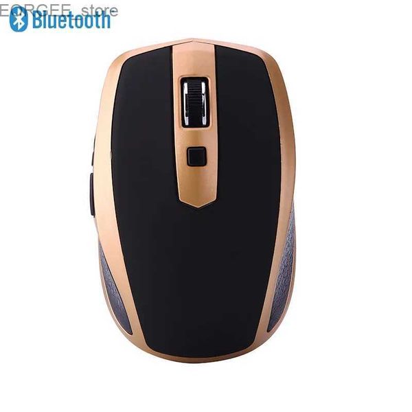 Souris New Bluetooth Wireless Mouse Ultra High Resolution jusqu'à 1600dpi Fonction d'alarme à basse tension confortable Y240407