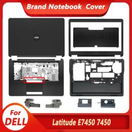 MICE NOUVEAU pour Dell Latitude E7450 7450 Laptop LCD Couvercle arrière / lunette avant / charnières / Palmrest / Câble du boîtier inférieur 0VYTPN 0XNM5T 0GNRHX 0KN08C