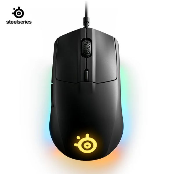 MICE NEW SEELSERIES RIVAU 3 MONDE GAMING 8 500 CPI PRISM RVB Éclairage Effects Lightweight Mouse Gaming Wired Mouse