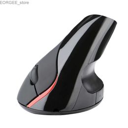 MICE NIEUW VERTICAL Wireless Mouse -game Opladen Ergonomische muis RGB Optische USB -muis 2 4G 1600DPI voor PC -computers Y240407