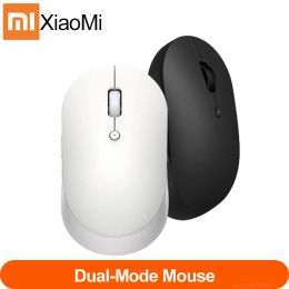 Souris Nouveau xiaomi souris sans fil lite/souris double mode Bluetooth connexion USB 1000DPI 2.4GHz optique muet ordinateur portable souris de jeu