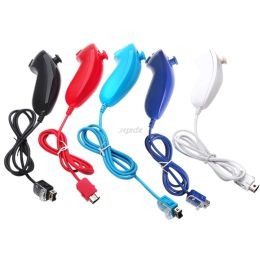 MICE NUNCHUCK NUNCHUK VIDEO VIDEO Game Controller Remote pour Nintendo pour la console Wii 5 couleurs ping