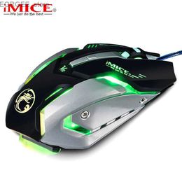 MICE Professional Macro Custom Wired Gaming Mouse 4000DPI GAME OPTICAL USB Computer Mouse Gamer Cable Mice for PC ordinateur portable pour CSGO Y240407
