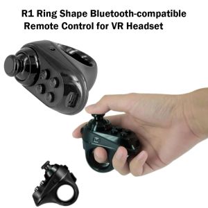 MICE R1 Ring Forme Bluetooth Compatible VR Remote Controller Wireless GamePad pour iPhone Android Phone VR Headset