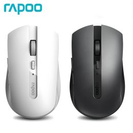 Muizen RAPOO 7200M MultiMode 2.4G Draadloos en Bluetooth 3.0/4.0 Draadloze Muis 1600DPI Ergonomische Stille Muis voor Computer PC Laptop