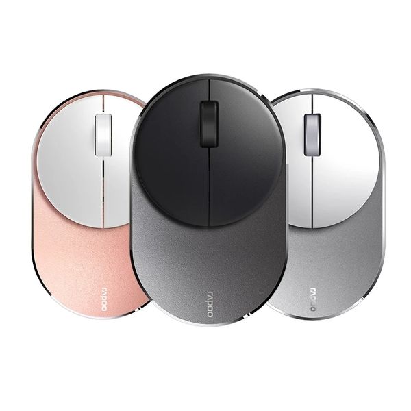 Souris Rapoo M600G M600G Mini souris sans fil multimode prend en charge Bluetooth 3 0 4 0 et 2 4G pour Windows XP 7 8 10 ou version ultérieure MacOS 230712