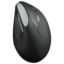 Ratones Rapoo MV20 Oficina ergonómica Vertical Wireless Silent Mouse 6 Botones 600/1200/1600 Ratones ópticos DPI para laptop/escritorio de PC