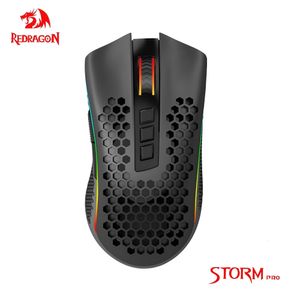 Souris REDRAGON Storm Pro M808KS RGB USB 24G Souris de jeu sans fil 16000 DPI Programmable ergonomique pour ordinateur gamer ordinateur portable PC 230821