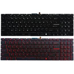 Muizen Russian/US/UK/Spaans laptoptoetsenbord voor MSI GP72 GL62 GL72 GP72MVR GL62M 7RD GL62MVR GL72M GL73 WS60 WS72 WT72 WT72 PE60 PE70 PX60
